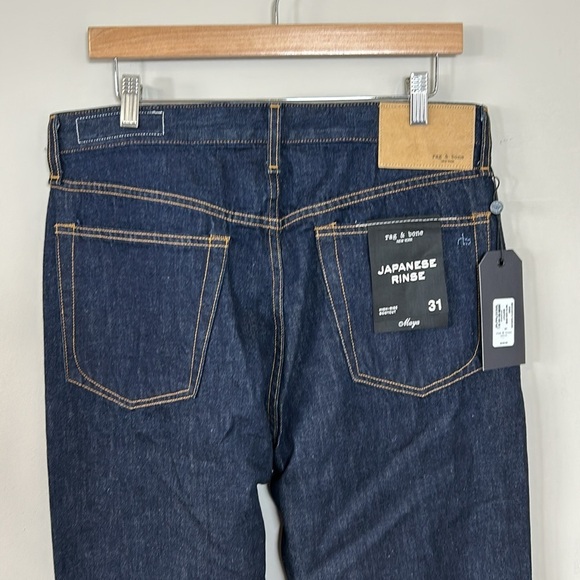 Rag and Bone Maya High Rise Bootcut Jean Japanese Rinse Dark Wash Sz 31 NEW - Picture 8 of 14